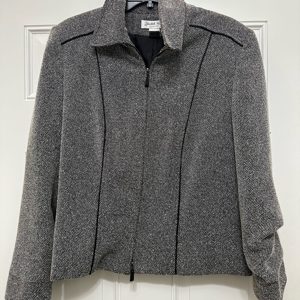Judith Hart Collection dual zipper jacket
